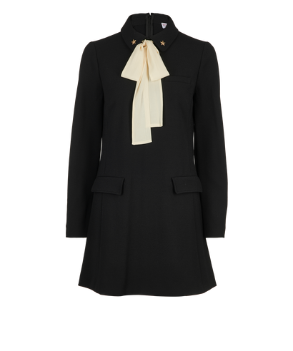 RedValentino Star Collared Dress, front view