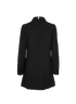 RedValentino Star Collared Dress, back view