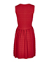 REDValentino Textured Dress, back view