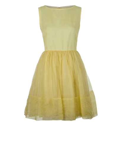 RedValentino Peplum Mini Dress, front view