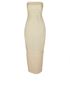 Rick Owens Sequined Bustier Dress, &pound;220, Clothing, Cream, Sequins, Front view