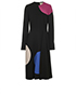 Roksanda Whithiel Bold-Circles Midi Shirt Dress, front view