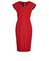 Roland Mouret Bodycon Zipped Dress, front view