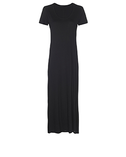 The Row Short Sleeve Maxi Dress, Viscose, Black, M
