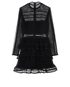 Self-Portrait Lace Mini Dress, front view