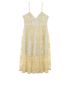 Self-Portrait Embelished Mesh Midi Dress, front view