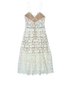 Self Portrait Lace Midi Dress, back view