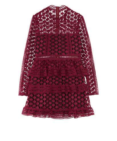 Self-Portrait Star Mini Dress, front view