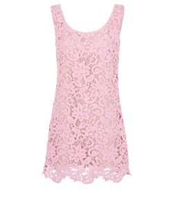 Self-Portrait Floral Lace Mini Dress, Lace, Pink, UK10, 3*