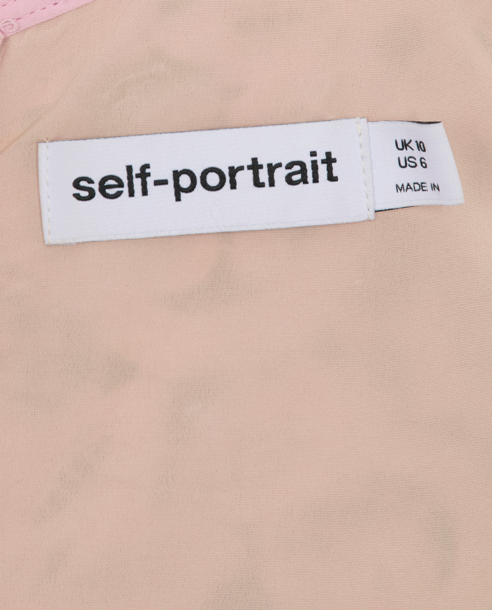 Self-Portrait Floral Lace Mini Dress, &pound;80, Clothing, Pink, Lace, Other view