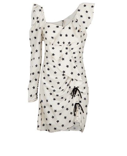 Self-Portrait Stars Frill Dress, front view