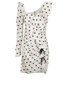 Self-Portrait Stars Frill Dress, front view