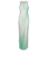 Self-Portrait Crystal Maxi Dress, front view