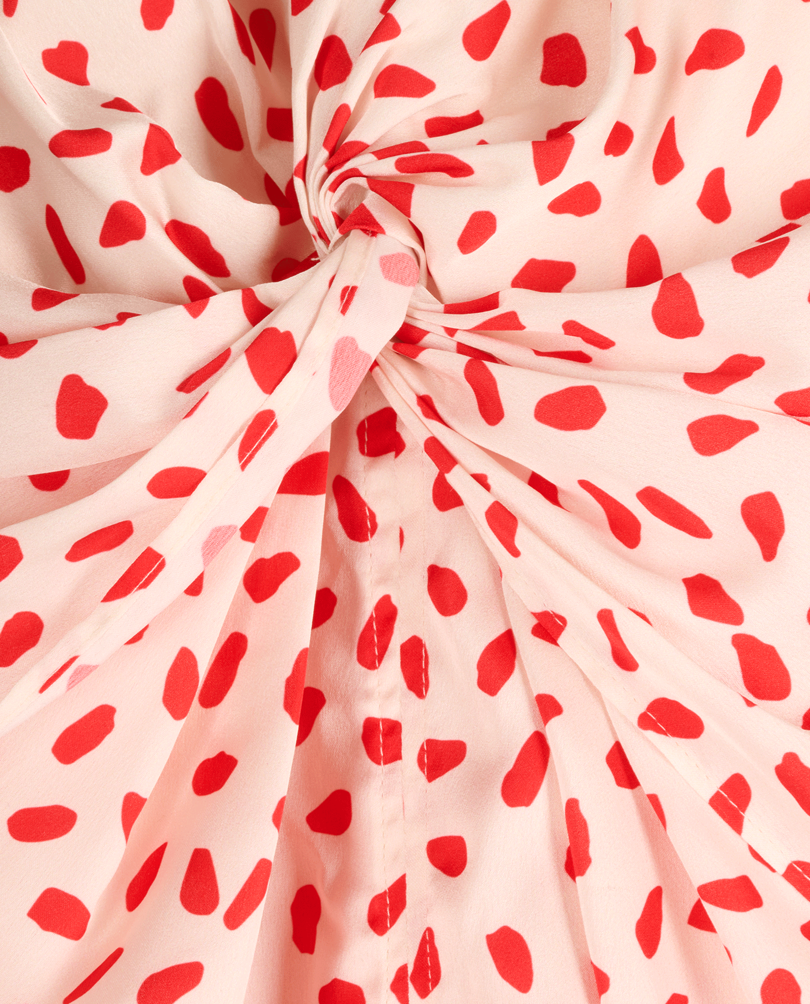 Self-Portrait Print Maxi Dress, &pound;120, Clothing, Red, Polyester (Polymer), Other view