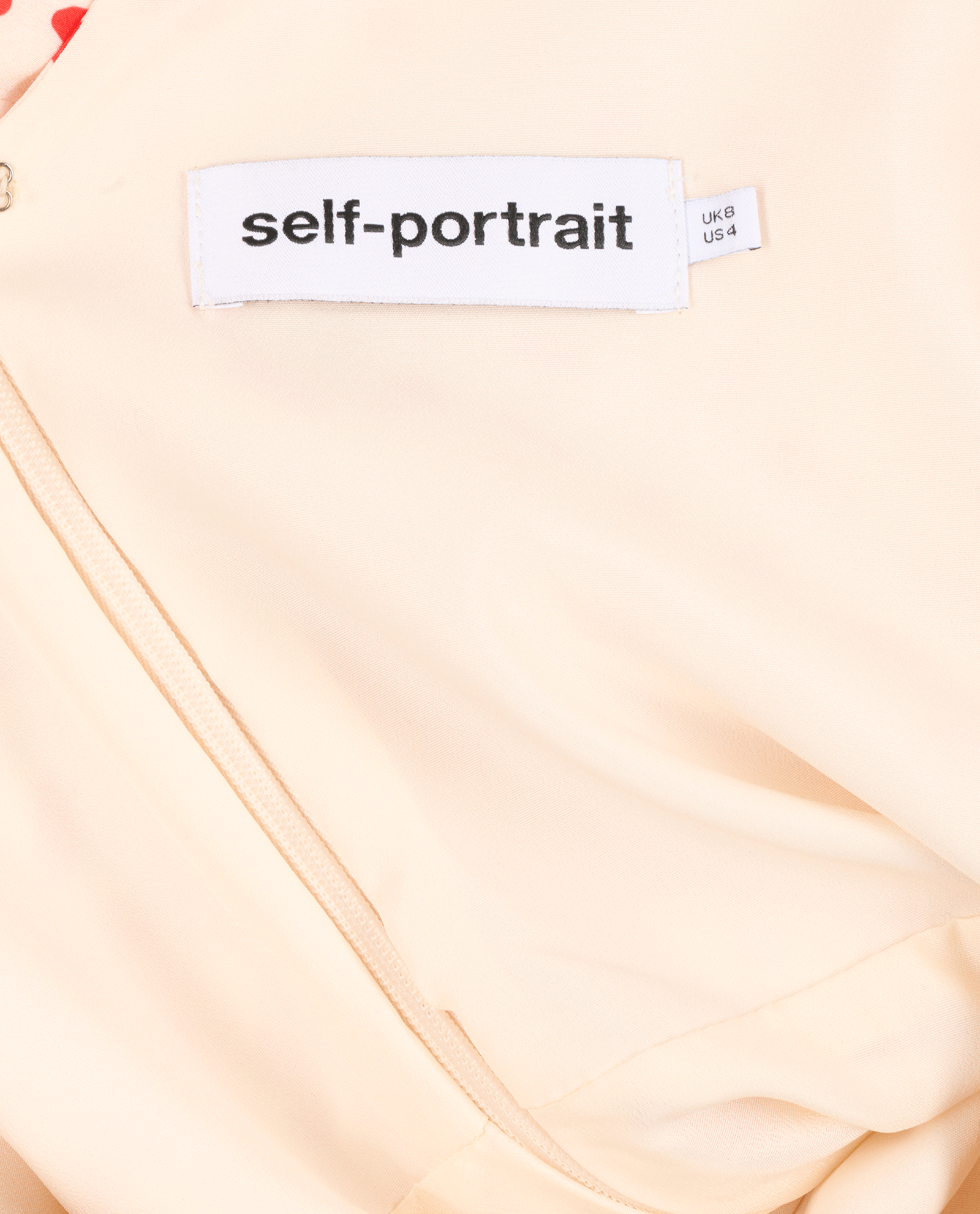 Self-Portrait Print Maxi Dress, &pound;120, Clothing, Red, Polyester (Polymer), Other view