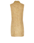 Self- Portrait Embellished Tweed Dress, back view