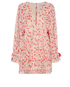 Self-Portrait Crescent Print Dress, front view