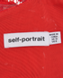 Self Portrait Lace Detail Dress, &pound;120, Clothing, Red, Polyester (Polymer), Other view