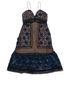 Self - Portrait Lace Dress, &pound;110, Clothing, Blue, Polyester (Polymer), Front view