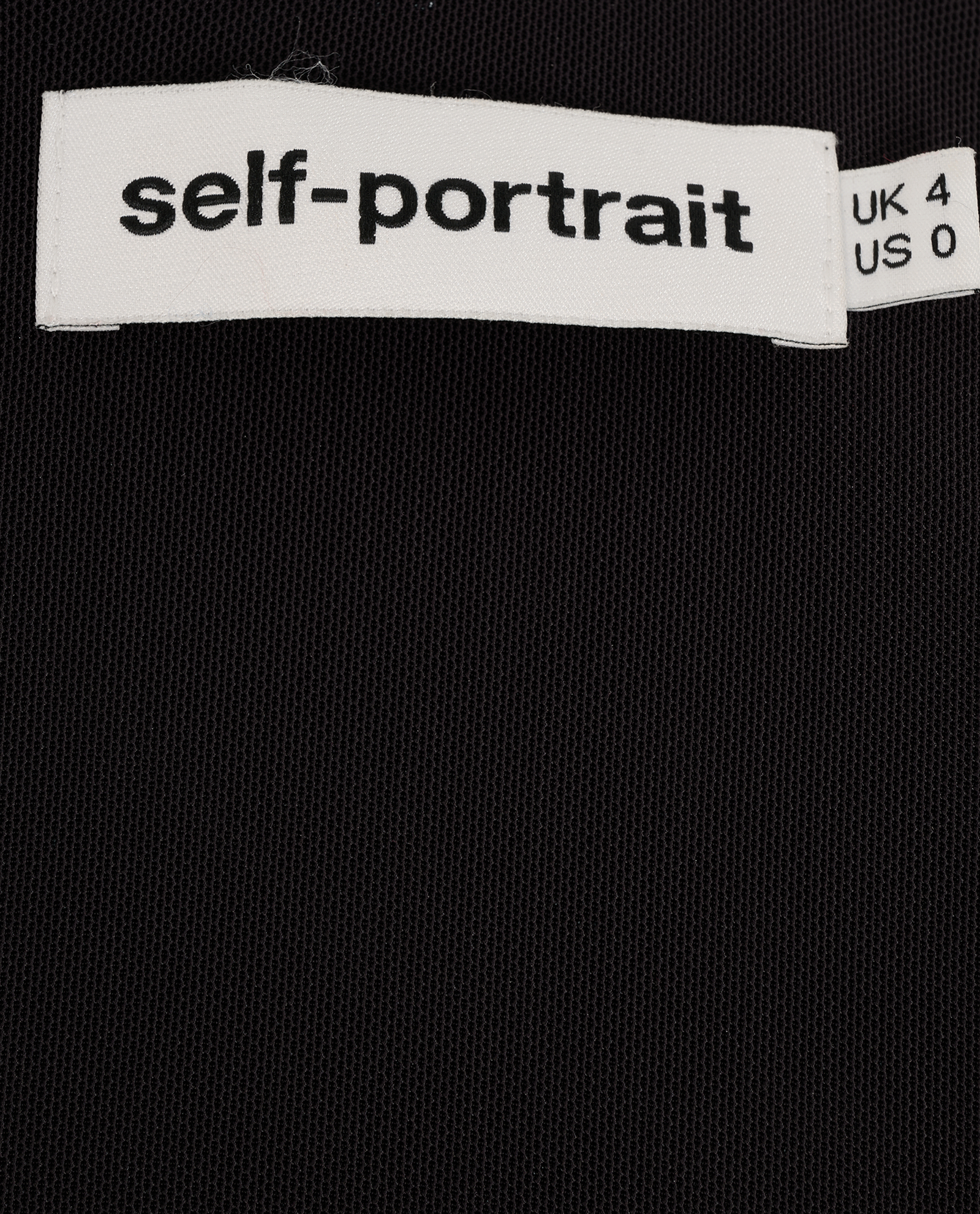 Self Portrait Sequin Mini Dress, &pound;130, Clothing, Black/Blue, Polyester Mix, Other view