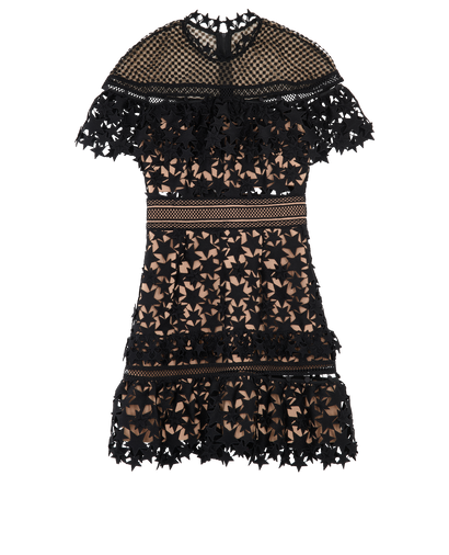 Self- Portrait Stars Mini Dress, front view