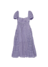 Self-Portrait Broderie Anglaise Midi Dress, front view