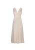 Self-Portrait Off Shoulder Midi Dress, front view