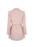 Self- Portrait Tweed Blazer Dress, back view