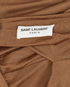 Saint Laurent Cross Over Maxi Dress, £595, Clothing, Brown, Viscose, Other view