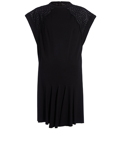 Stella McCartney Embroidered Cap Sleeve Dress, front view