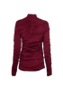 Stella McCartney Faye Ruched Dress, back view