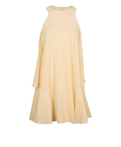 Stella McCartney Swing Dress, &pound;100, Clothing, Cream, Silk, Front view