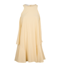 Stella McCartney Swing Dress, Silk, Cream, UK8, T, 3*