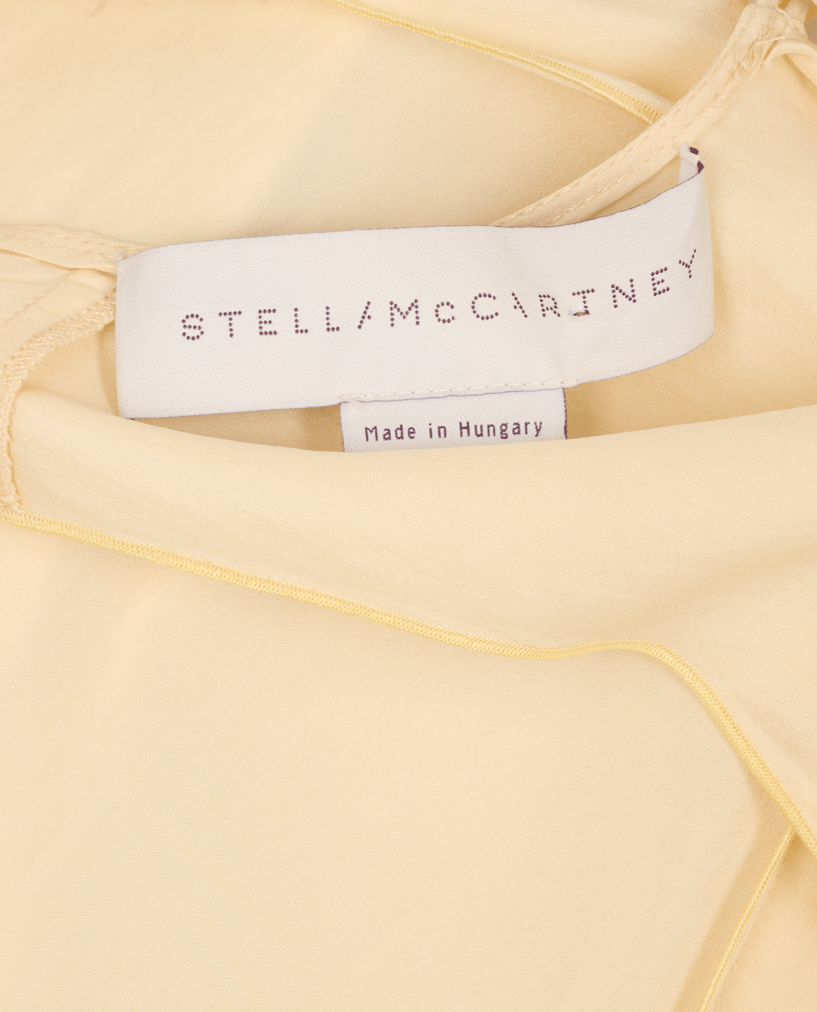 Stella McCartney Swing Dress, &pound;100, Clothing, Cream, Silk, Other view