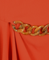 Stella McCartney Falabella Chain Dress, £165, Clothing, Orange, Viscose, Other view