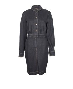 Stella McCartney Mini Denim Dress, Cotton, Navy, Uk10, 3*