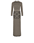 Temperley Knitted Maxi Dress, front view