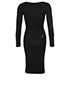 Tom Ford Long Sleeved Dress, back view
