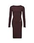 Tom Ford Long Sleeve Zip Dress, front view