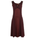 Bottega Veneta Midi Dress, &pound;250, Clothing, Red, Acetate/Polyester (Polymer), Front view
