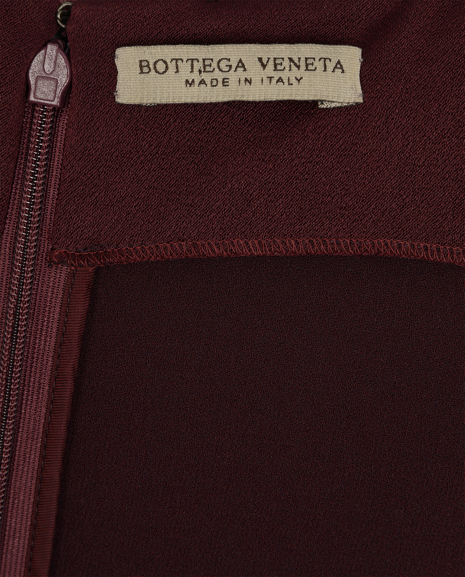 Bottega Veneta Midi Dress, &pound;250, Clothing, Red, Acetate/Polyester (Polymer), Other view