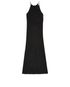 T by Wang Maxi Black Dress, front view