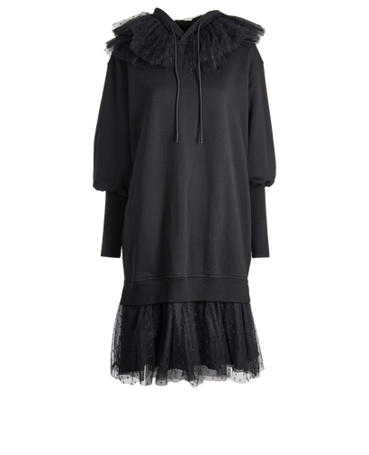 REDValentino Tulle Hoodie Dress, front view