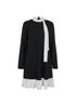 Red Valentino Neck Tie Tunic Dress, front view