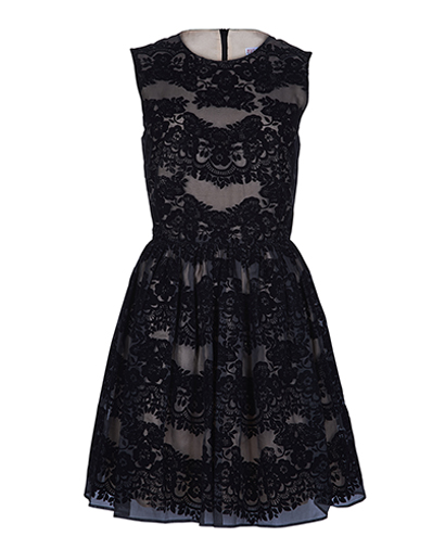 REDValentino Lace Overlay Dress, front view