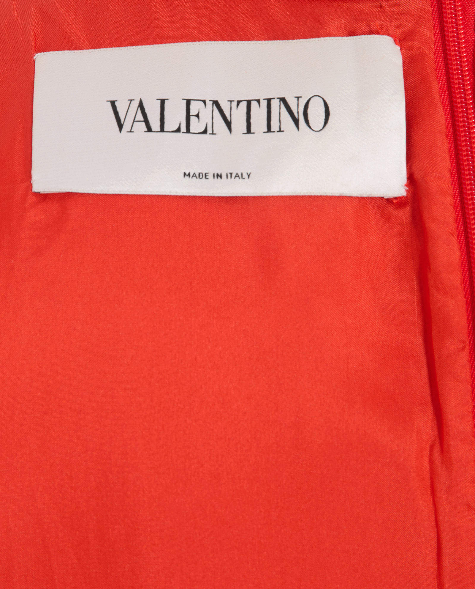 Valentino Long Sleeve Midi Dress, &pound;220, Clothing, Red, Wool, Other view
