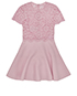 Valentino Lace Trim Dress, front view