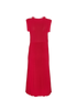 Valentino Ribbed Midi Dress, back view
