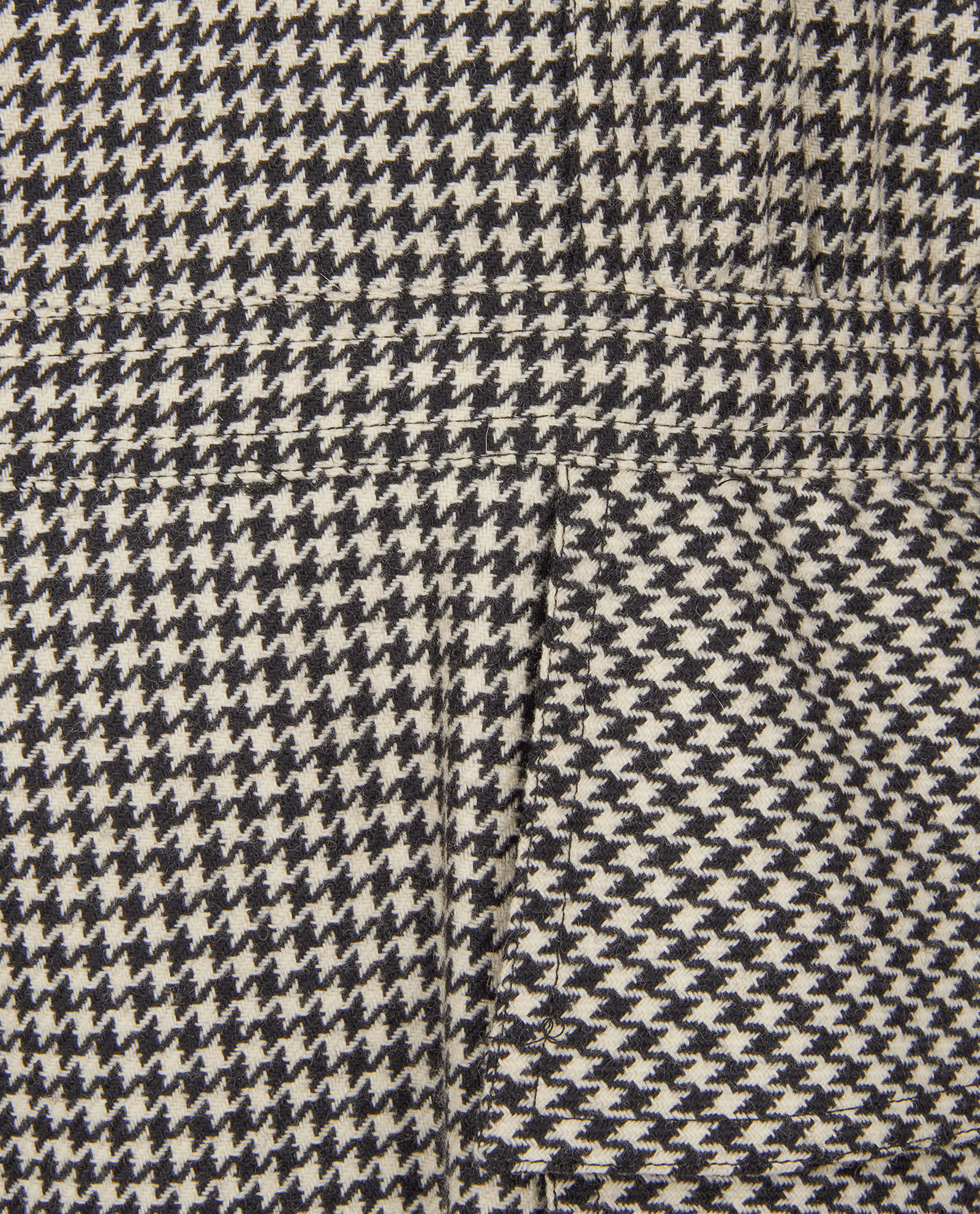 Valentino Dog Tooth Print Dress, &pound;150, Clothing, Black/White, Wool, Other view