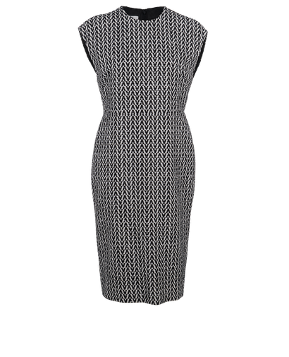 Valentino V Logo Midi Dress, front view